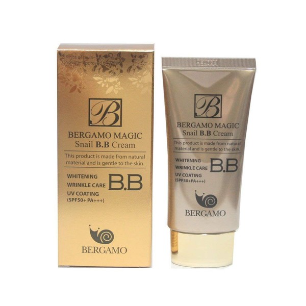 Bergamo] Magic Snail BB Cream 50ml /Intense Care Wrinkle Care Sunblock/Korean Cosmetics