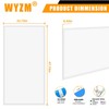 WYZM 4 Pack 2x4 LED Panel Light Drop Ceiling Indoor