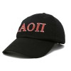 DALIX Alpha Omicron Pi Fraternity Hat Womens Greek Letter Embroider