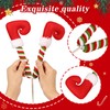 6 PCS Christmas Elf Legs Picks Xmas Tree Topper Decorations,