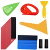 8Pcs Vinyl Wrap Tools, Wallpaper Smoother Kit with 5 Multi-Function