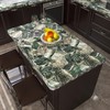 VIOPVERY Green Marble Wallpaper Peel and Stick 35"x197" Green Wall