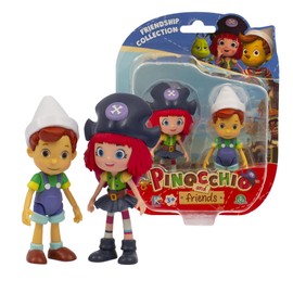 Pinocchio and Friends Giochi Preziosi Action Figure Twin Pack - Pinocchio and Freeda Action Figures
