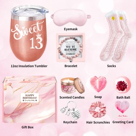 RichMoho 13th Birthday Gifts for Girls 13 Year Old Best Birthday Gift Ideas for Teen Girls Present for Friends Daughter Granddaughter Niece Sister