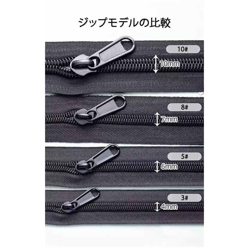 Zipper Pullers Zipper Set of 8 Pull Sliders Repair Replacement