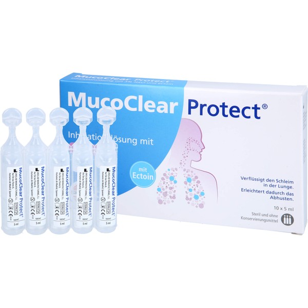 Nicht vorhanden Mucoclear Protect, 10X5 ml INL