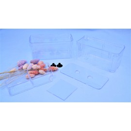 ISTA Aquarium Fish Breeding Breeder Baby Newborn Net Trap Box Double Layers