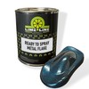 LiME LiNE Blue Metal Flake Automotive Basecoat- No Reducer Needed,
