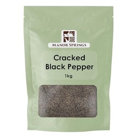 Cracked Black Pepper (Coarse Ground) 1kg