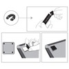 Rexel 1903778 Magnetic Dry Erase Personal Whiteboard, 280 x 215