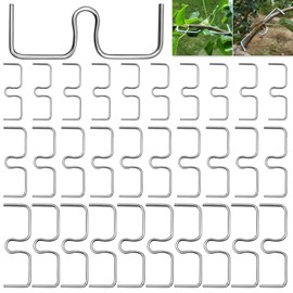 LXYYDS Pack of 30 Branch Separators for Fruit Trees, (8/10/13 cm) M Shaped Branch Spreader, Branch Spreader for Garden Trees, Branch Clips, Metal Branch Spreaders, Branch Bending Tool for Shaping