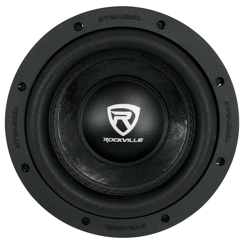 Rockville W8K6D4 V2 8" 1400w Peak Car Audio Subwoofer Dual