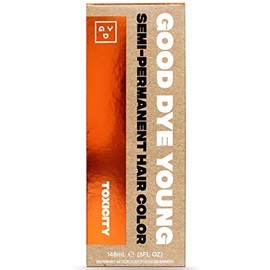 Good Dye Young Semi Permanent Hair Dye (Toxicity - Copper) – UV Protective Temporary Hair Color Lasts 15-24+ Washes – Conditioning Copper Hair Dye – PPD free Hair Dye - Cruelty-Free & Vegan Hair Dye