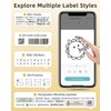 Makeid L1 Label Maker Machine with Tape - Portable &