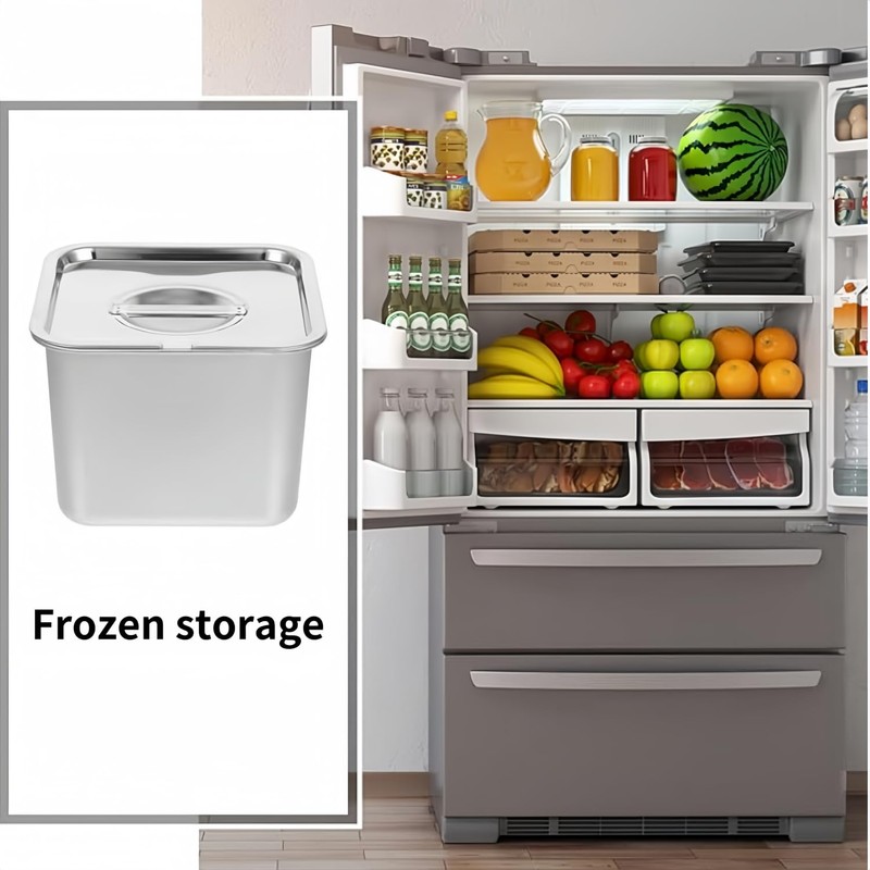 Wzenclave Ice Cream Box Ice Cream Freezer Containers Food Storage