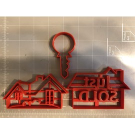 Real estate Cookie Cutters (Set of 3)