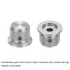 MECCANIXITY 6 Pcs Aluminium Potentiometer Knobs, 1/4" (6mm) Universal Volume