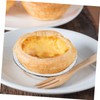Ipetboom 200Pcs Egg Tart Molds Tin Foil Baking Cases for