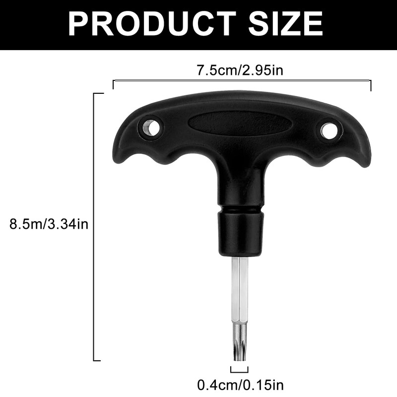 Trifletopia Golf Wrench Tool with Plastic Handle - Adjustable Golf