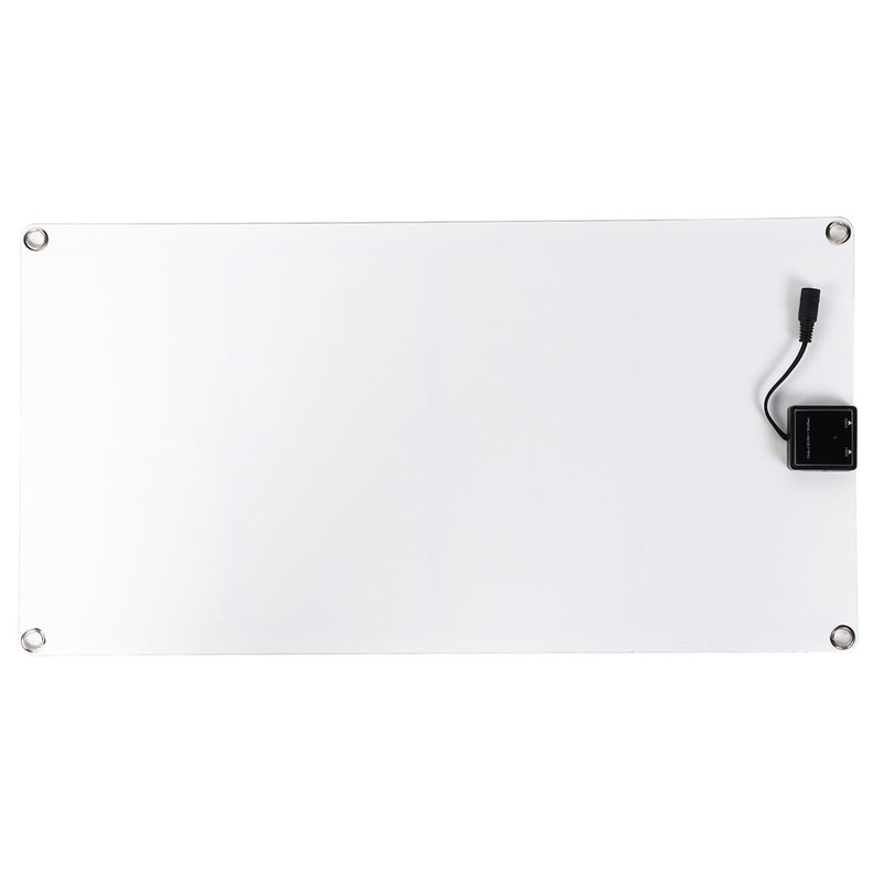 25W 18V Portable Monocrystalline Silicon Dual-USB Charging Solar Panel for