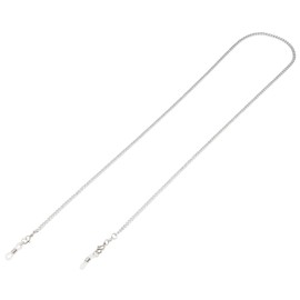 Pearl SST-3 050850 Glasses Chain, Glasses Strap, 27.6 inches (70 cm), Stainless Steel, Anti-Slip Glasses Band, Made in Japan, Silver