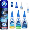 CA Glue with Activator Kit (27x1.75 oz. Thin-Medium-Thick + 27x16.9
