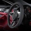 Yangday Leather Steering Wheel Cover for Jeep Wrangler Grand Cherokee