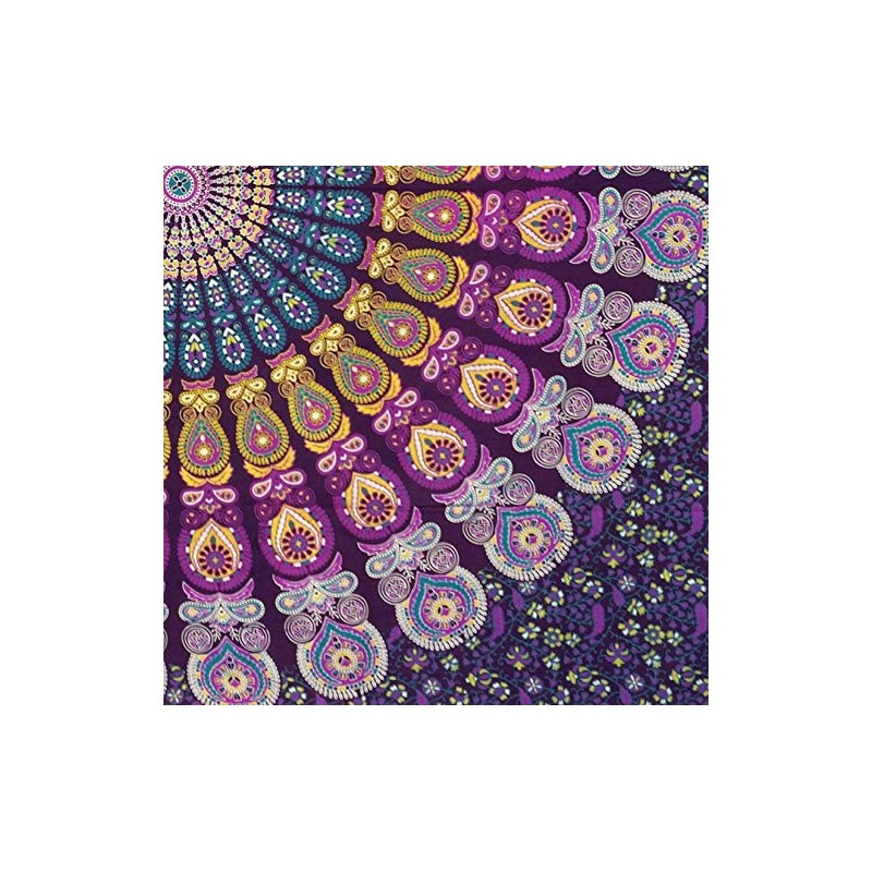 Guru Shop, Indian Mandala Cloth, Towel, Bedspread, Mandala Print, Cotton,