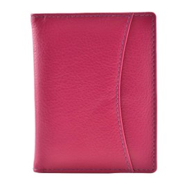 Mala Leather Odyssey Oyster & ID Holder 555-14 (Pink)