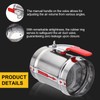 8"/200mm HVAC Duct Manual Backdraft Damper - Stainless Steel Airflow