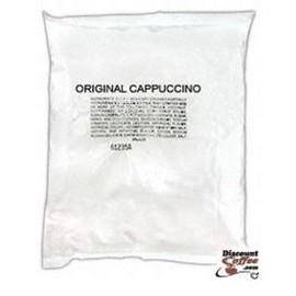 Original Flavor Cappuccino Instant Powder Beverage Mix for Vending or Home 6 / 2 lb Bags (Original)