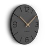 Cander Berlin MNU 2630 Y Wall Clock Silent No Ticking