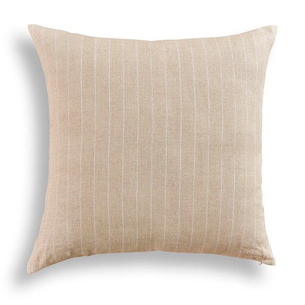 Solino Home Linen Pillow Cover 20 x 20 Inch -