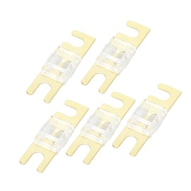 A ABSOPRO AFS Mini ANL Fuses 80A AMP for Car Truck Motorcycle Audio (Set of 5)