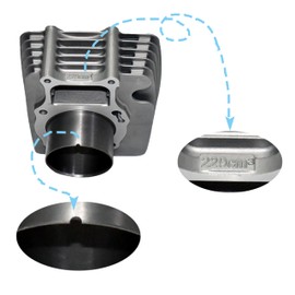 Tupo 229cc 68.5mm Cylinder Piston Connecting Rod Top End Rebuild Kit Compatible with Honda Recon 250 TRX 250 TRX250 TRX250X Sportrax 250 TRX250EX TRX250TE TRX250TM 2002-2024