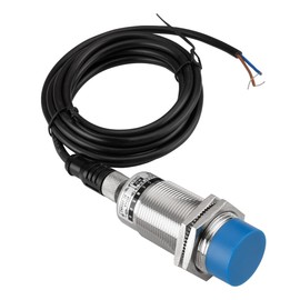 Heschen M30 Inductive Proximity Sensor Switch Non-Shielded Type LJ30A3-15-J/EZ-G Detector 1-15mm 90-250V AC 400mA Normally Open (NO) 2 Wires