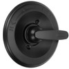 Lanmun Matte Black Shower Handle T13020-BL Replacement for DT 13/14