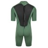 Typhoon Mens Storm3 3/2mm Shorty Wetsuit - Black Green -