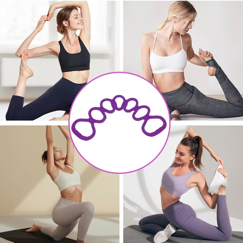 7 Ring Adjustable Loop Resistance Bands for Working Out Walk