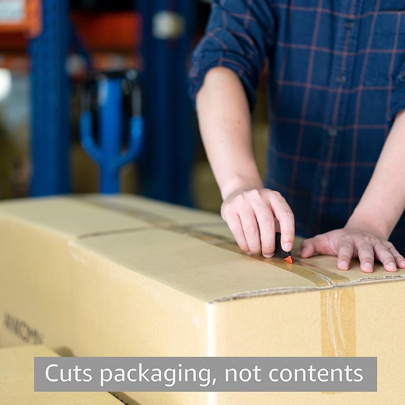 tinyTak Mini Safety Box Cutter : Dependable Magnetic Box Opener