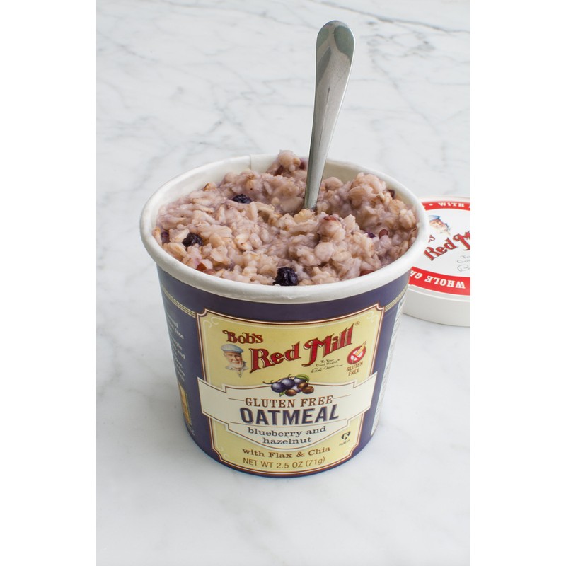 Bob's Red Mill GF Oatmeal Cup, Blueberry & Hazelnut, 2.5