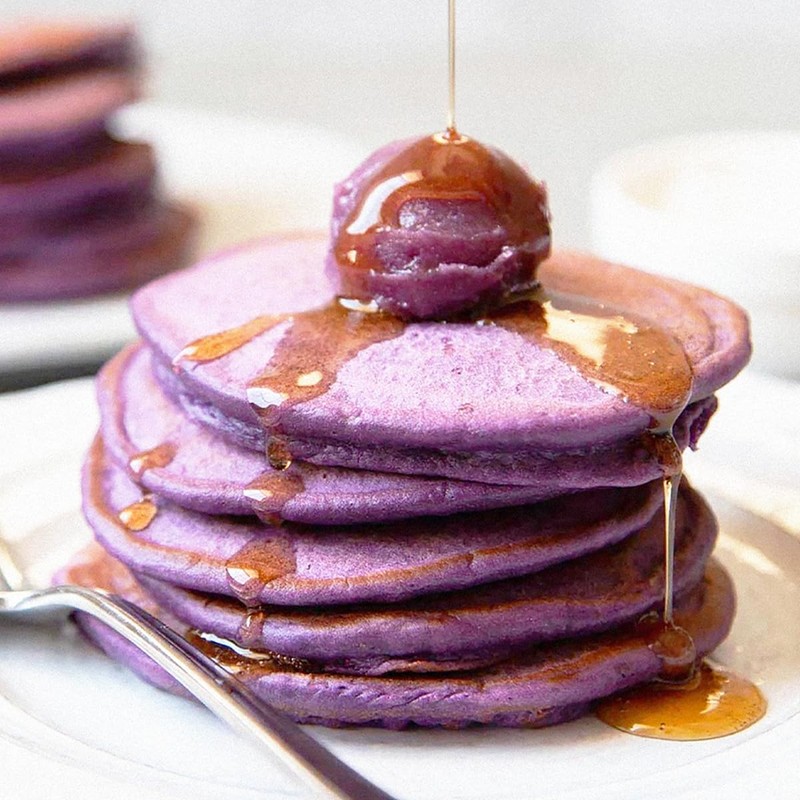 Pondan - Ube Pancake Mix 8.8oz (Maple Syrup Included) (Pack