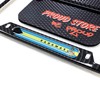 The Bahamas Flag Domed Black License Plate Frame -US Size-