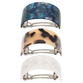 3pcs Hair Accessories Women Headdress Hair Spring Clips Hair Clips Fashion Hairpins Semicircle Clips