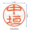 Shachihata Stamp Black 11 XL-11 Stamp Face 0.4 inch (11