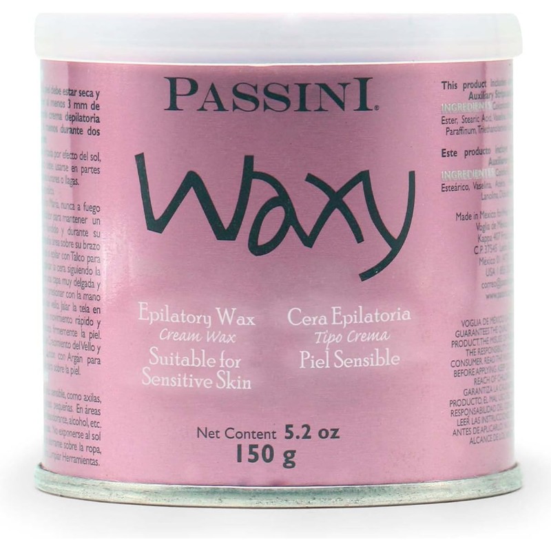 Passini Cera Depilatoria Passini Piel Sensible 150g + Telas