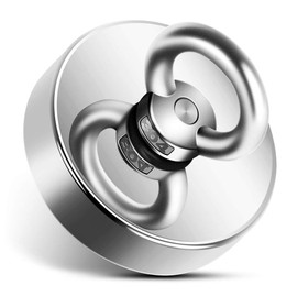 Powerful  Magnet Fishing Kit Single Sided Pulling Force Earth Magnet:_Large size - maximum pulling force 130kg