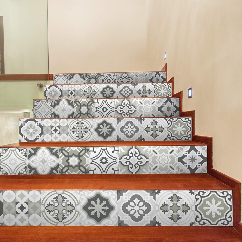 Ambiance Tile Stickers Stairs
