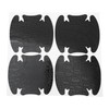 RATCHROLL 4 Pcs Universal Car Door Handle Cup Cover Adhesion