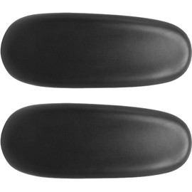 Universally - Reposabrazos para silla de oficina, parte mejorada con superficies de poliuretano contorneadas y acolchado de espuma de alta elasticidad, reposabrazos ergonómico, silla de oficina, silla